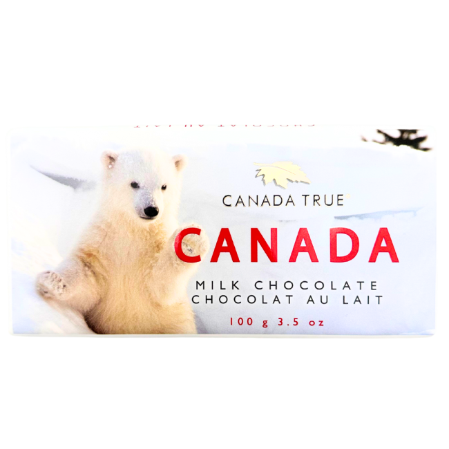 Canada True milk chocolate bar 100 gr.