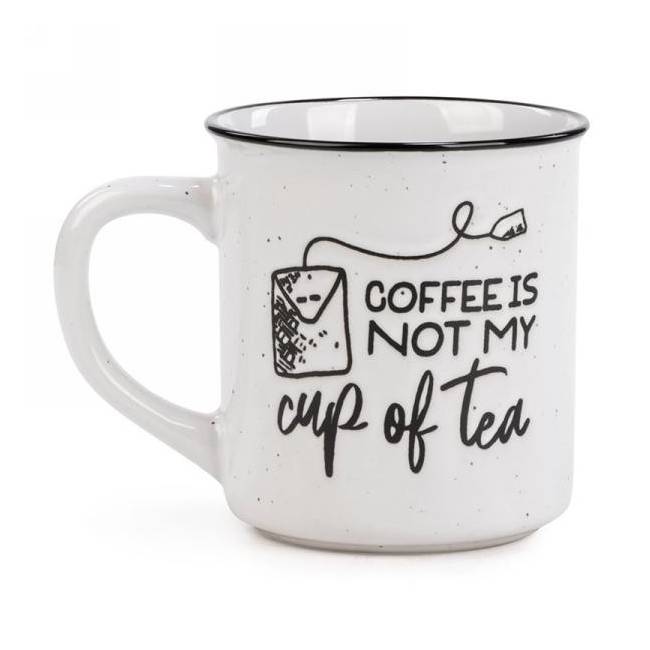 Ceramic Mug - Coffee is not my Cup of Tea 3.5"x4"H