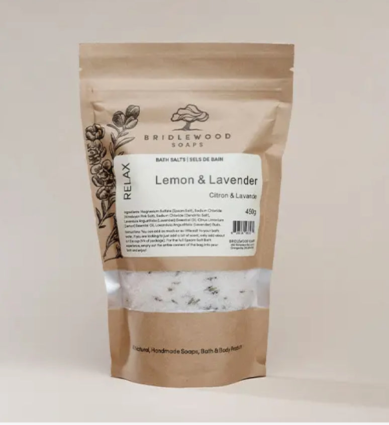 Relax - Lemon & Lavender Bath Salts