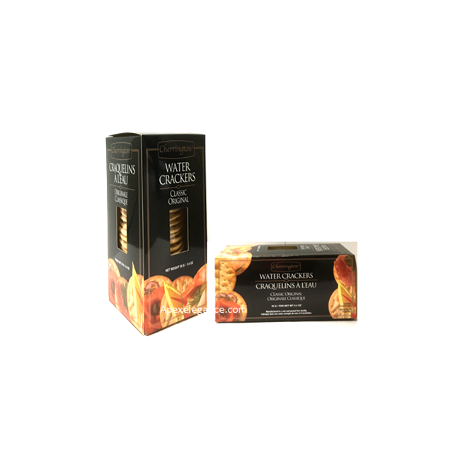 Cherrington Classic Water Crackers - Black