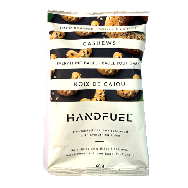 Handfuel Everything Bagel Cashews 40 gr.